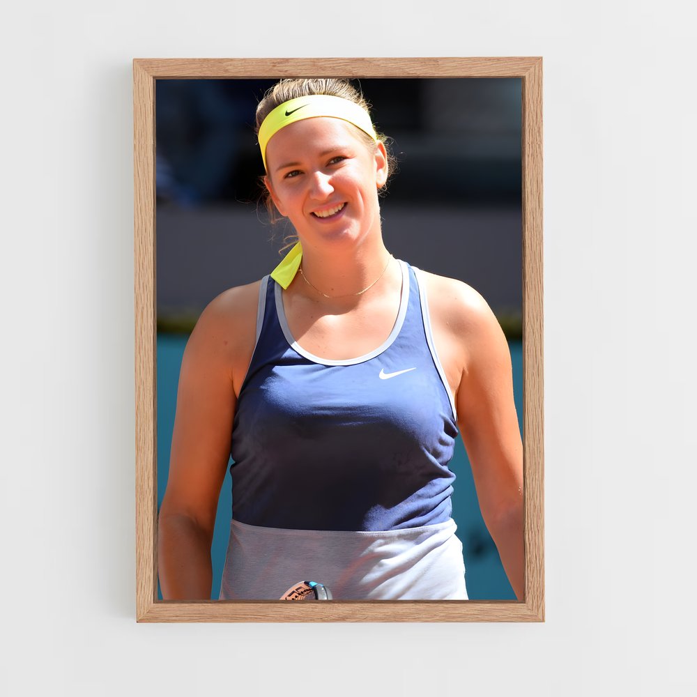 Poster Azarenka en Action – affiche Tennis (vue 4)